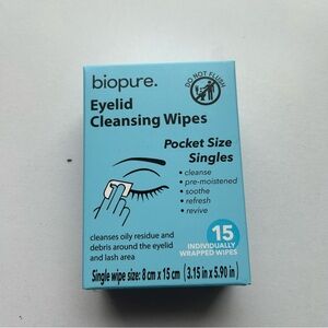 Biopure Eyelid Cleansing Wipes
